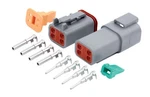 Quickcar Deutsch Connector - 4-pin 71-342. Fixed Price $28.75.
