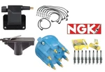 Ngk Spark Plugs Wires Tune Up Kit Coil Rotor For Dodge Dakota Durango Ram. Fixed Price $161.00.