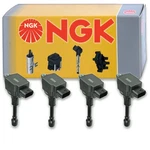 4 Pc Ngk Ignition Coils For 2005-2019 Nissan Frontier 2.5l L4 Spark Plug Do. Fixed Price $199.97.