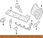 Gm Oem 07-11 Dts Electrical Ignition System-ignition Coil 19421260. Fixed Price $138.72.