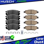 Front And Rear True Ceramic Brake Pads Set For Chevrolet Camaro 2010 - 2015. Fixed Price $51.11.