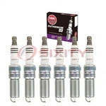 6 Pcs Ngk Ruthenium Hx Spark Plugs For 2007-2012 Lincoln Mkz 3.5l V6 - At. Fixed Price $76.11.