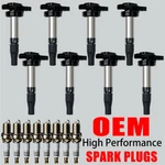 8x Oem Ignition Coil & Iridium Spark Plug For Land Rover Jaguar 4.2l Uf533 Uf519. Fixed Price $69.34.