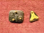 1941 1946 1947 Ford Mercury Ignition Swith Body & Brush Plate Nos 09a-3704/3709. Fixed Price $30.00.
