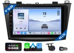 Qled 6+64 9"android Car Stereo Gps For Mazda 3 Mazda3 Mazdaspeed3 10-13 Headunit. Fixed Price $265.91.