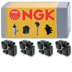 4 Pc Ngk 48921 U3004 Ignition Coils For Zs297 Uf359 Uf-359 Ic489 Gn10361 Qp. Fixed Price $185.15.