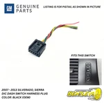 2007 - 2013 Silverado Sierra Tahoe Suburban Information Dic Wiring Harness Plug. Fixed Price $16.03.