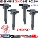 Genuine Denso Ignition Coils For 2000-2016 Toyota & Scion Xa Xb I4, 90919-02240. Fixed Price $136.28.