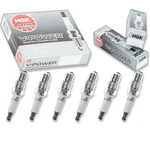 6 Pcs Ngk V-power Spark Plugs For 1975 Pontiac Lemans 4.1l L6 - Engine Kit Ip. Fixed Price $25.91.