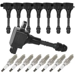 8x Ignition Coil Set And Spark Plug For Infiniti Fx45 M45 03-08 4.5l V8. Fixed Price $105.99.