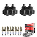 2 Ignition Coil & 8 Motorcraft Platinum Spark Plug Fit Mazda B2500 2.5l L4 Fd487. Fixed Price $87.85.