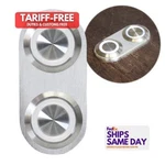 Auto-loc Autbba23, One Natural Aluminum Daytona Billet Switch White Led Performa. Fixed Price $139.87.