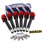 Bosch 6 Ignition Coils & Nickel Spark Plugs Kit For Audi A4 A6 Quattro 3.2 Gas. Fixed Price $189.99.