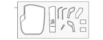 Genuine Bmw Repair Kit 61-31-9-475-058. Fixed Price $158.42.