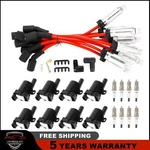 Ignition Coil & Spark Plug Wires For Chevy Silverado 1500 2500 Gmc Sierra Yukon. Fixed Price $101.49.