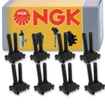 8 Pcs Ngk Ignition Coil For 2006-2009 Dodge Ram 3500 5.7l V8 - Spark Plug Kr. Fixed Price $295.90.