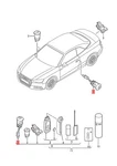 Genuine Audi A5 S5 Cabriolet Lock Cylinder With Housing 107837167fm. Fixed Price $234.61.