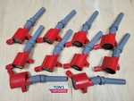 10 Pack Ton's 8242 Ignition Coil Blaster Ford 2-valve V8 4.6l/5.4l Red. Fixed Price $89.99.