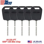 5x Ilco Transponder Key For Ford H128-pt 128 Bit Chip. Fixed Price $78.95.