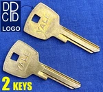 Dpcd Logo 2 Vintage Yale Key Blank, 1957-1963 Dodge Car Ignition Or Door 1704k. Fixed Price $19.95.
