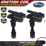 2pcs Ignition Coil With 3-blade For Mazda Miata 2001-2005 L4 1.8l Bp6d18100a9u. Fixed Price $33.69.