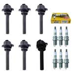 New Set Of 6 Ignition Coil & Ngk Spark Plug For Passport/ Axion Rodeo Trooper V6. Fixed Price $119.99.