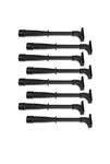 Msd Pro Mag 34753 Hemi Tubes, Black, Unopened. Fixed Price $120.97.