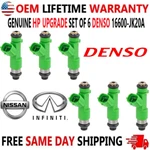 Oem Denso X6 Hp Upgrade Fuel Injectors For 2007-2014 Nissan & Infiniti I4 V6. Fixed Price $138.00.