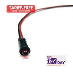 American Autowire 500215, One Red L.e.d. Light 5/32 Dia Plastic Black Performanc. Fixed Price $33.16.
