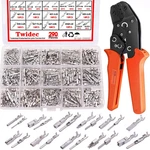 Twidec/290pcs Car Electrical Wire Terminal Pins Connector 1/1.5/1.8/2.2/2.8/3.5m. Fixed Price $52.99.