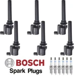 For Ford Freestyle 3.0 Uf406 Mk Ignition Coil & Bosch Double Platinum Spark Plug. Fixed Price $71.88.