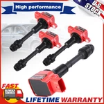 4x Ignition Coils For Nissan Xtrail X-trail 2001-2007 T30 2.5l Uf350 224488h300. Fixed Price $55.35.
