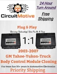 2003-2007 Programming Clone Service Bcm Body Control Module Chevy Gmc Trucks. Fixed Price $125.00.