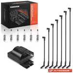 A-premium 1x Ignition Coil & 6x Iridium+platinum Spark Plugs 7x Wires For Ford. Fixed Price $73.37.
