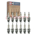 12 Pc Champion Copper Plus Spark Plugs For 1947 Lincoln 76h Series 4.8l V12 Kr. Fixed Price $41.78.