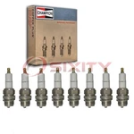 8 Pc Champion Industrial Spark Plugs For 1933 Graham Ignition Xo. Fixed Price $87.72.