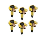 Accel 140646-6 Supercoil Ignition Coil - Yellow 6-pack (3-pin). Fixed Price $299.95.