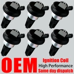 6pcs Oem Ignition Coils For Chevy Trailblazer Isuzu Saab Gmc L6 4.2l Uf303 C1395. Fixed Price $58.12.