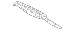 Genuine Volkswagen Lock Carrier 1c0-813-311-b. Fixed Price $430.69.