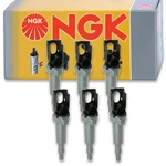 6 Pcs Ngk Ignition Coil For 2006 Bmw 525xi 3.0l L6 - Spark Plug Tune Up Kit Bn. Fixed Price $229.53.