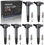 Ignition Coil Pack Uf487 & Iridium Spark Plug Compatible With Toyota Sienna A.... Fixed Price $116.99.