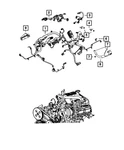 Genuine Mopar Knock Oil Pressure & Temperature Sensor Wiring 68360190aa. Fixed Price $48.02.
