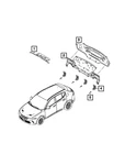 Genuine Mopar Rear Closure Panel 68609975aa. Fixed Price $252.18.