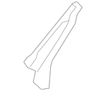 Genuine Honda Gusset L Rear Bulkhead 66721-sne-a00zz. Fixed Price $84.45.