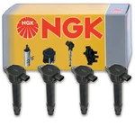4 Pcs Ngk Ignition Coil For 2008-2014 Dodge Avenger 2.4l L4 - Spark Plug Xn. Fixed Price $112.45.