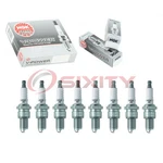 8 Pcs Ngk V-power Spark Plugs For 1968-1974 Cadillac Deville 8.2l 7.7l Lh. Fixed Price $35.31.