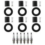 Ngk 6 G-power Platinum Spark Plugs Coil Boots Kit For Acura Rl Tl 3.2l 3.5l V6. Fixed Price $78.95.