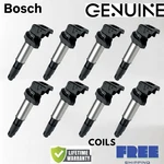 Oem New Bosch 8x Ignition Coils Fit 2003-10 Bmw 545i 645ci Z8 X5 550i 745li 4.4l. Fixed Price $199.00.