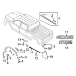 For Ford F-450 Super Duty 17-22 Hc3z99292a22ab Rear Right Stone Deflector. Fixed Price $27.46.