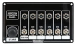 Quickcar Racing Products Ignition Panel Blk W/ Start But. 5 Acc. Circut 50-868. Fixed Price $188.76.